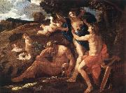 Nicolas Poussin Apollo and Daphne 1625Oil on canvas oil on canvas